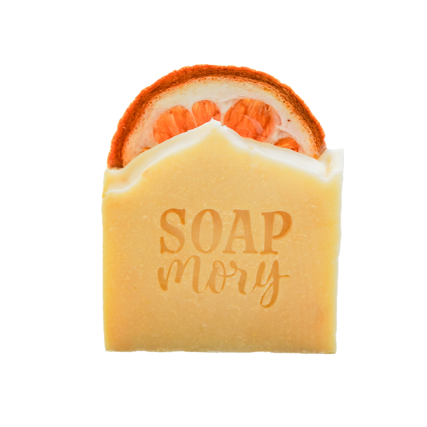 Citrus Morning Handmade Soap with an orange flavor by Soapmory