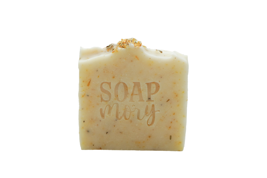 Golden Petals Handmade Soap with Calendula Flavor by Soapmory